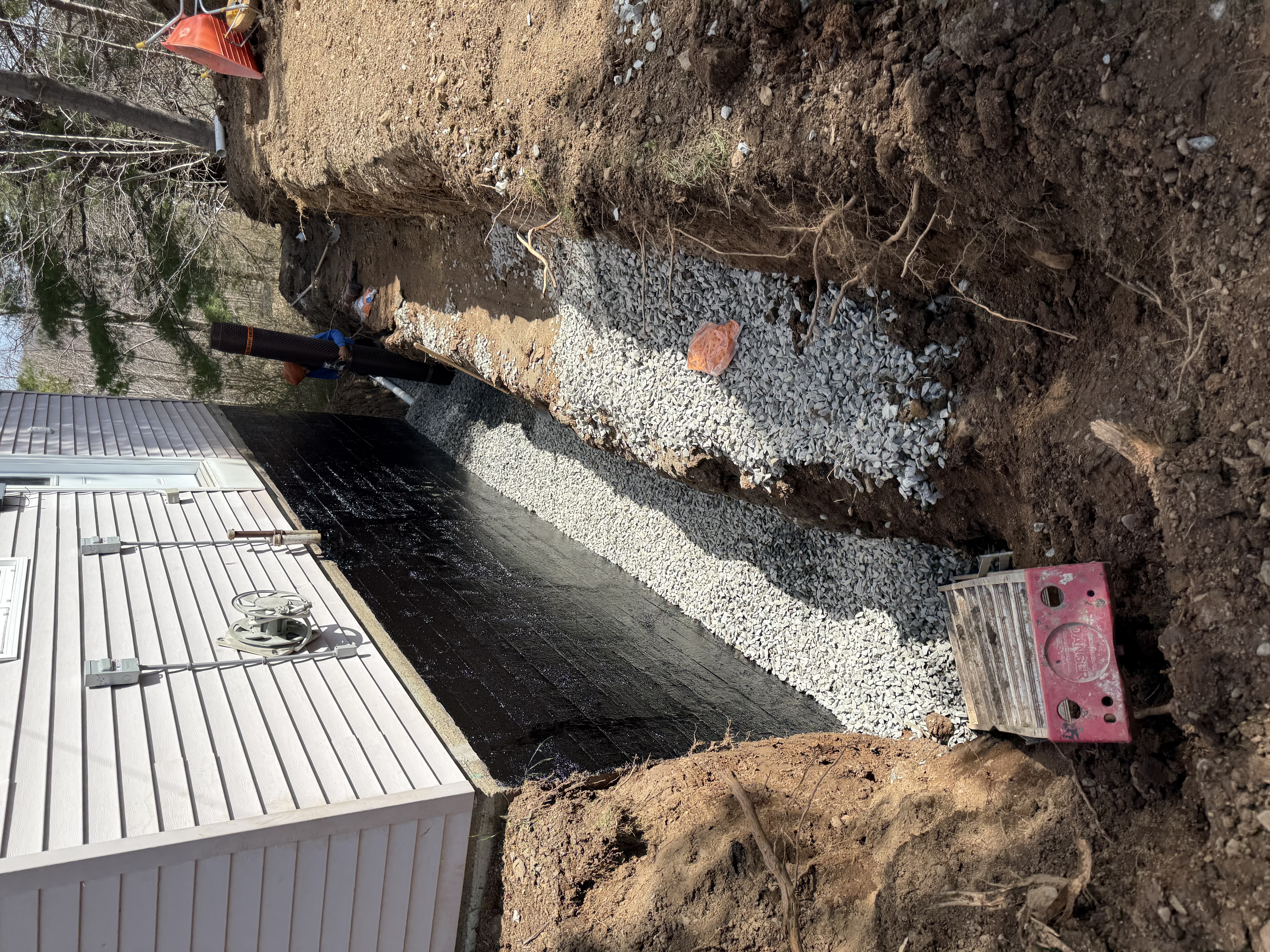 PERMA-SEAL FC applied to foundation